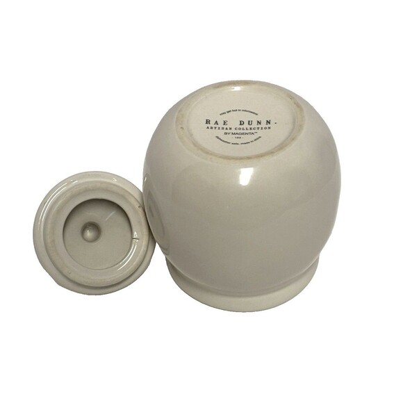 Rae Dunn “Scoop” Artisan Collection By Magenta Canister Jar With Lid - Picture 4 of 6